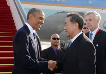 奥巴马抵京将出席APEC会议 凯迪拉克专车曝光