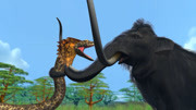 侏罗纪恐龙战争 泰坦巨蟒vs猛犸象!