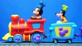 迪士尼玩具过家家 米奇妙妙屋 米老鼠的火车轨道玩具 