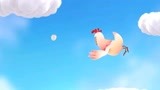 神奇鸡仔：鸡妈妈为了追鸡蛋，都飞上了天空，这也太拼了吧