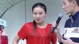 美女倒在终点处！ 与第一宝座失之交臂