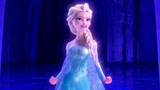 冰雪奇缘：艾尔莎丢掉了束缚，魔法变出华丽冰城堡，太美了！
