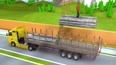 林业卡车运输木材