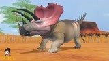 侏罗纪世界恐龙争霸：甲龙对战角龙，体型类似的两只恐龙谁会赢？