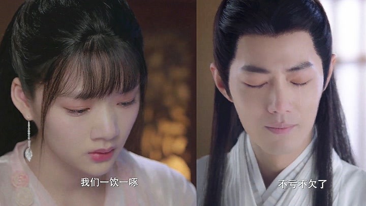 玉骨遥:任敏动情被迫喝下忘情水这幕,肖战都哭成泪人,太虐了