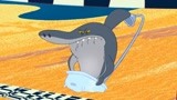 鲨鱼哥用浴缸当赛车 鬣狗要使坏了