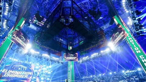2022 WWE铁笼密室淘汰赛垫场赛 英文原声