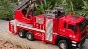 消防车合金车模益智玩具