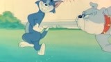 猫和老鼠：杰瑞为躲避汤姆，跑到狗窝睡觉，真是聪明