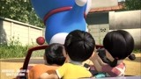 哆啦A梦：伴我同行：大雄和朋友们在隧道玩，变得很小，嗨
