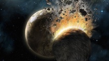 小行星撞击月球视频曝光：撞击瞬间威力巨大