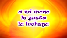 CantaJuego - A Mi Mono Le Gusta la Lechuga