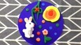 【可乐姐姐做手工】粘土制作的可爱玉兔望月