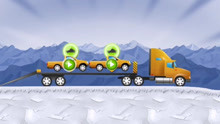 工程车总动员：大货车运送小卡车的游戏