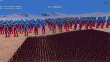 最强史诗战争模拟器：250个赛罗奥特曼对战2000个小丑男