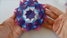 三角插纸花的制作方法2