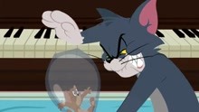 新猫和老鼠：汤姆把杰瑞抓进玻璃瓶要吃了他