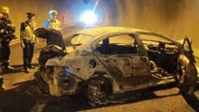 福州高速隧道车祸起火