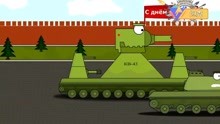 坦克世界动画：苏系坦克大军阅兵仪式