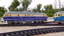 轨道火车列车模玩具视频