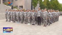 河南科技职业大学举行2019级新生军训汇报演出
