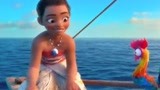 海洋奇缘：莫安娜驾驶大船，航行在大海上，不知她有什么奇遇呢！