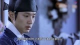 韩剧《仁显王后的男人 》片段，古代男身插箭，在现代马路遭围堵