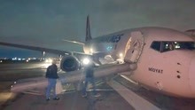 又是波音！土耳其航空737客机降落时起落架折断