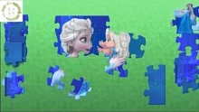 冰雪奇缘：益智拼图，艾莎公主竟然有小宝宝？是和杰克的吗？