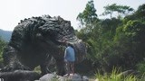 巨鳄岛：溪边惊现千斤鳄，巨鳄苏醒那一刻，小伙真接吓尿了！