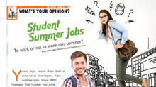 STUDENT SUMMER JOBS暑期工作（2）