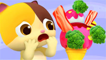 【游戏进阶打卡】佩奇做冰淇淋。小猪佩奇游戏