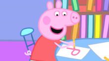 小猪佩奇写字母