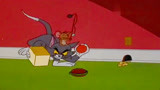 猫和老鼠：汤姆嘲笑杰瑞的小锤，杰瑞一锤给它砸成压缩饼干！