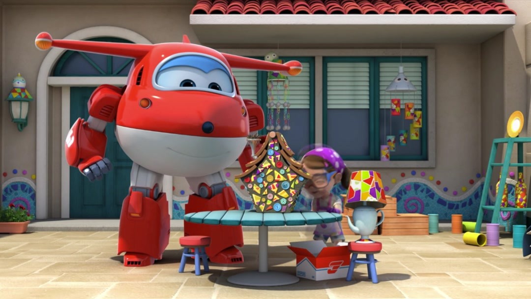 Super Wings 5 pollici di trasformazione - Shine 2 modalità si