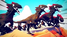 全面战争模拟器：召唤300只恐龙大军，能否击败百战百胜的黑农？