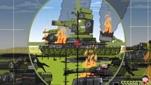 坦克世界 坦克战场硝烟，被敌军瞄准要注意喽！