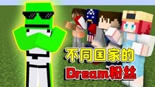 [图]我的世界：不同国家的Dream粉丝是怎样的？