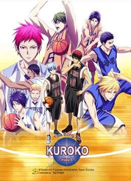 Xem Bóng rổ của Kuroko phần 3 (2015) Vietsub Thuyết minh