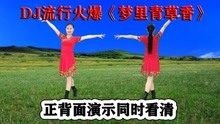 [图]DJ火爆网红舞《梦里青草香》正背面听歌学跳都舒爽