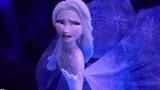 《冰雪奇缘2》艾莎女王知晓真相，想逃却来不及，瞬间被冻成冰雕