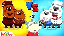 沃尔夫动画：小熊太贪吃，把家人都变成巧克力，还能变回来吗