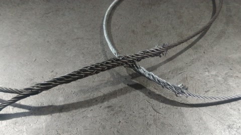 钢丝绳33插接方法图解图片