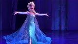 《冰雪奇缘》：安娜魔力建造冰城堡，变身冰雪女王，太帅气了