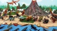 火山开始活动恐龙玩具朋友们的冒险